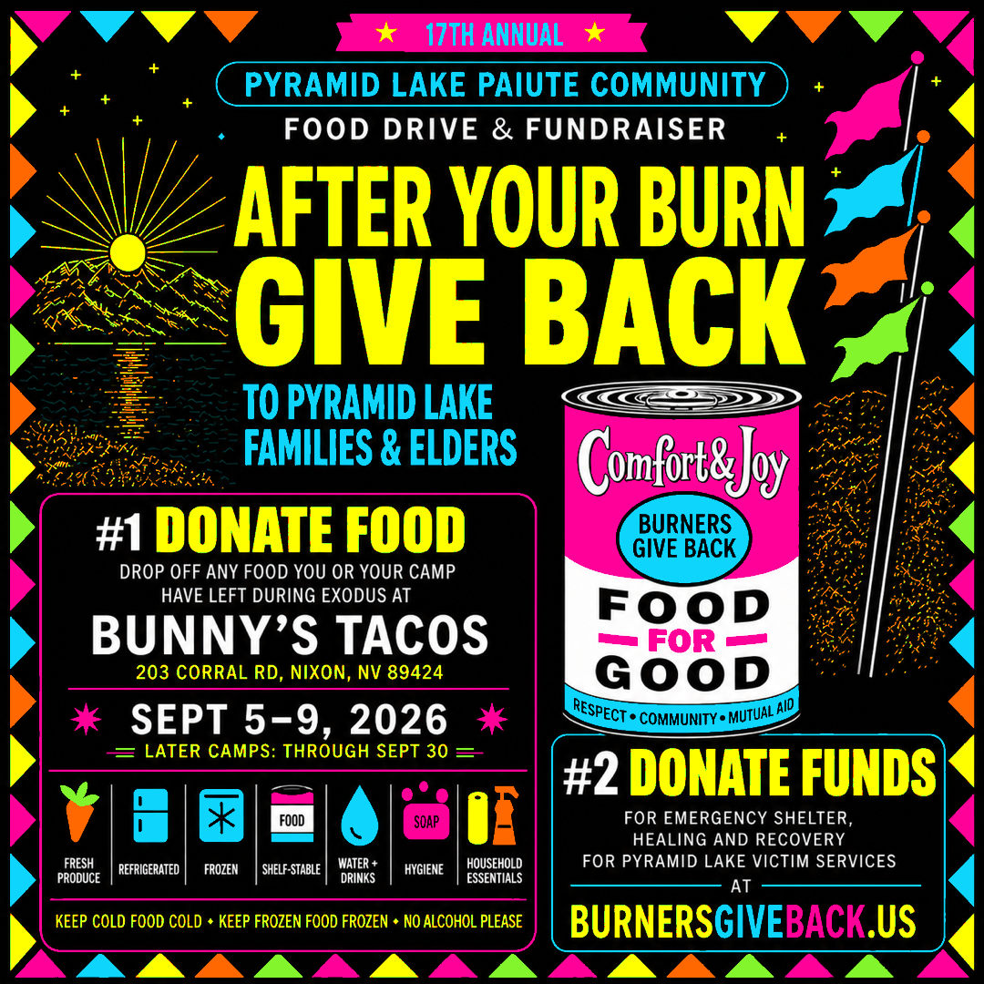Square Burners Give Back 2026 graphic for square feed posts.